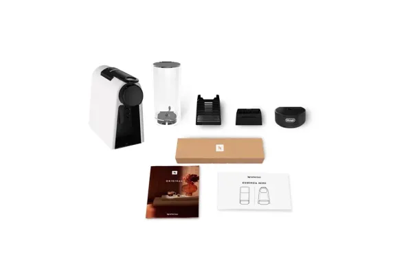 DeLonghi Nespresso Essenza Mini Blanc Mat EN85WMT