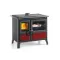 LA NORDICA Milly 16 Bordeaux – Cuisinière à bois 8,7 kW