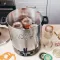 LE PARFAIT Stérilisateur Inox 23 L – Couvercle Verre