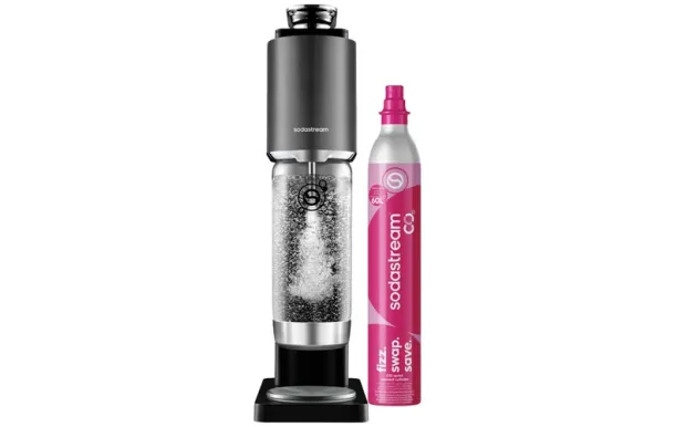 SodaStream Fresh Plus Noire – Machine à soda sans fil