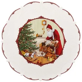 Villeroy & Boch Plat Rond 43 cm Père-Noël Toy's Fantasy