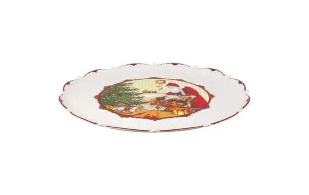 Villeroy & Boch Plat Rond 43 cm Père-Noël Toy's Fantasy