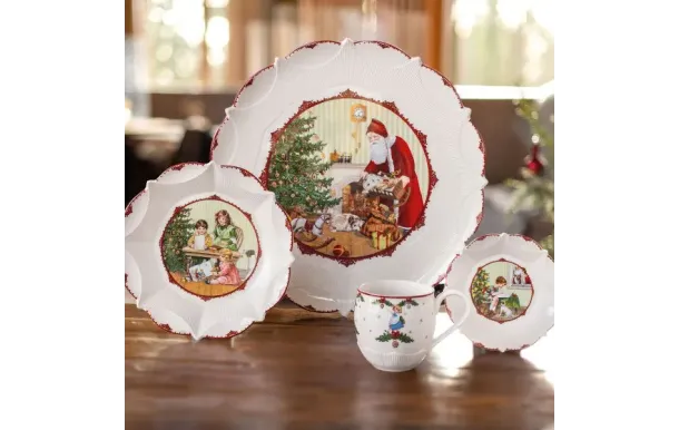 Villeroy & Boch Plat Rond 43 cm Père-Noël Toy's Fantasy