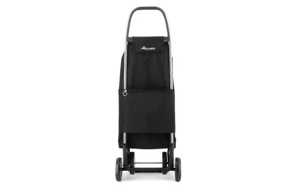 ROLSER Poussette de marché 4 roues 43 L Noire Imax