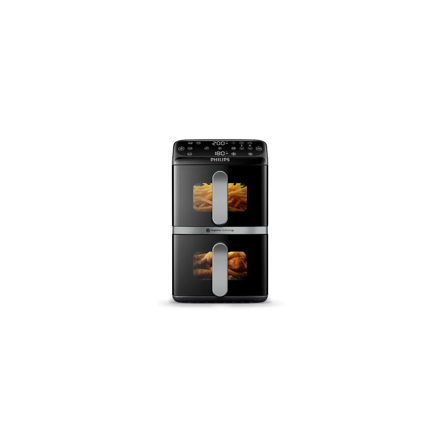 Friteuse Sans Huile Philips Airfryer Série 4000 NA461/00 – 10L, 2750W, Double Cuve - vue 6