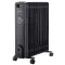 SCHOLTES Radiateur Bain d'Huile 2500W Noir SCHD411N