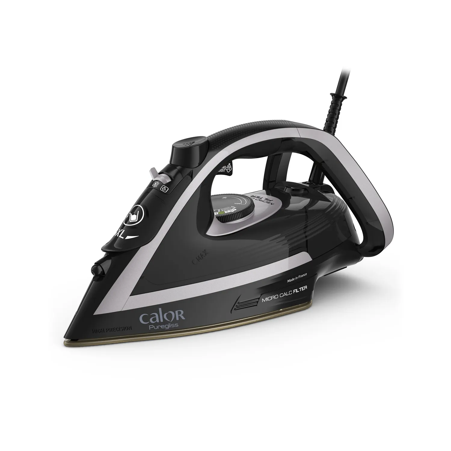 Fer à Repasser CALOR FV8062C0 – 3000 W, Vapeur 50 g/min, Fonction Pressing 280 g/min - vue 2