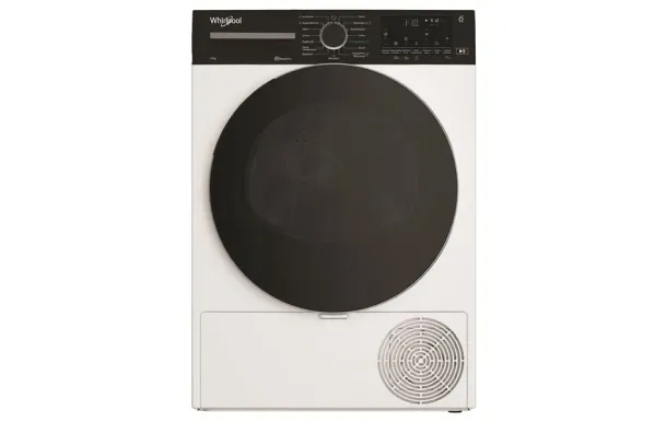 WHIRLPOOL Sèche-linge 12 kg Pompe à chaleur CWD122MWBSFR