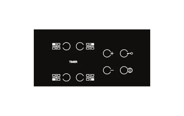WHIRLPOOL AKT8090NE – Table vitrocéramique 4 foyers