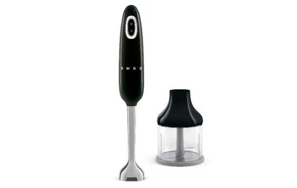 SMEG Mixeur plongeant Années 50 Noir HBF00BLEU