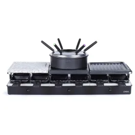 LIVOO DOC234 – Raclette Fondue Crêpe Grill 12 personnes