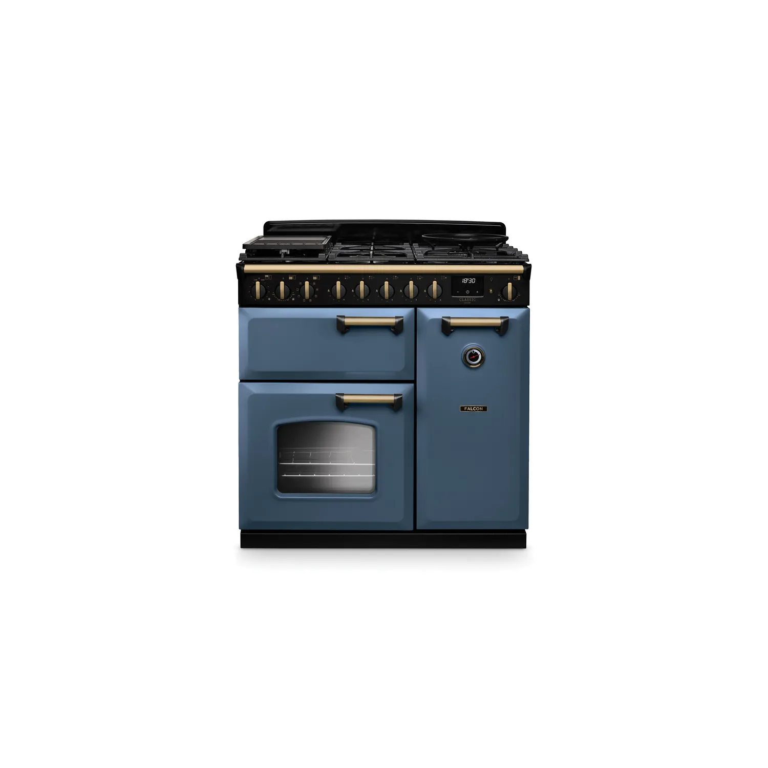 CLDL90DFPSTBAB E1 NGC TAB GAZ 90 Cm Roche Laiton Antique