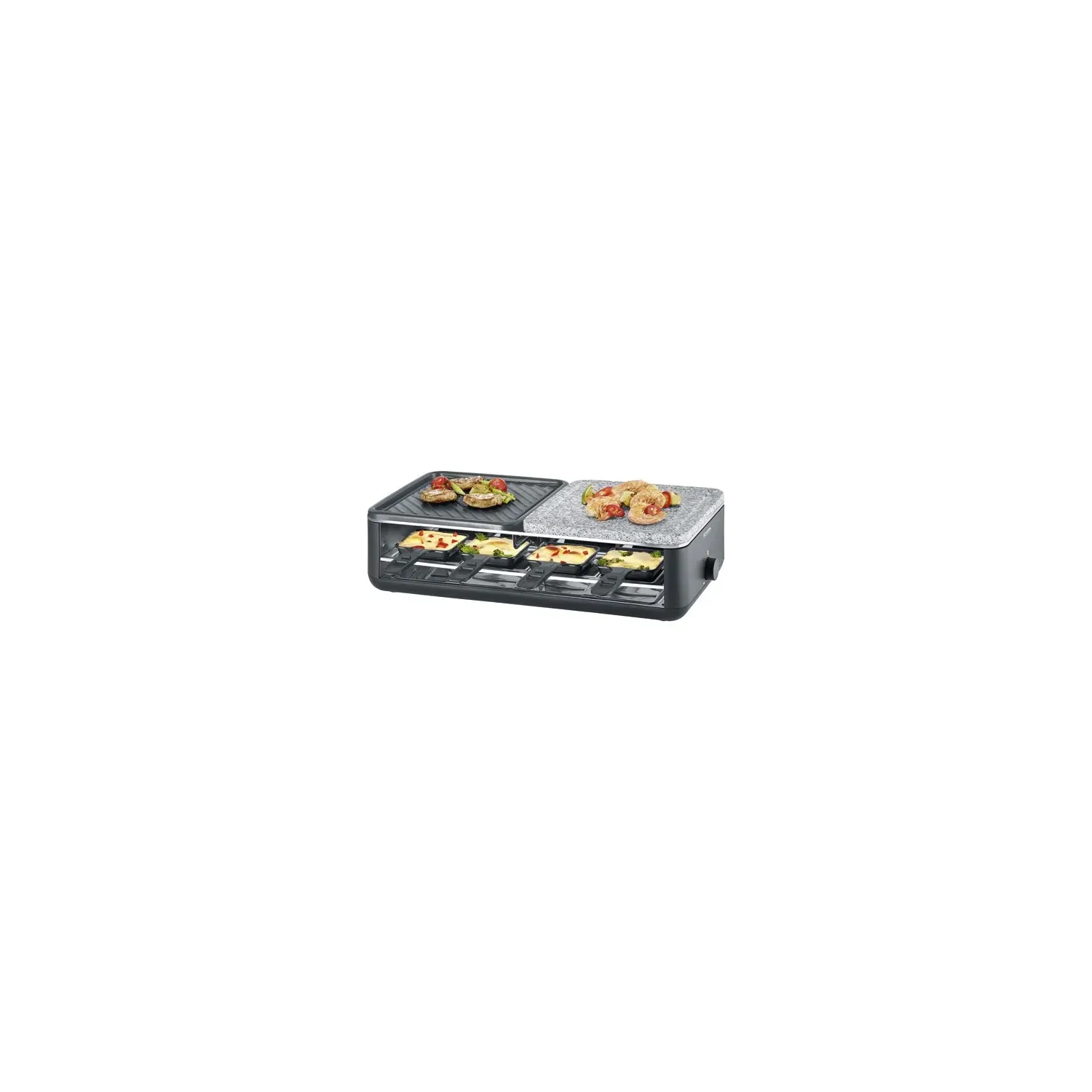 SEVERIN Raclette / Gril avec pierre de cuisson 8 personnes - 2366