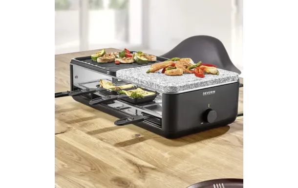 SEVERIN Raclette Gril Pierre 8 personnes RG 2366