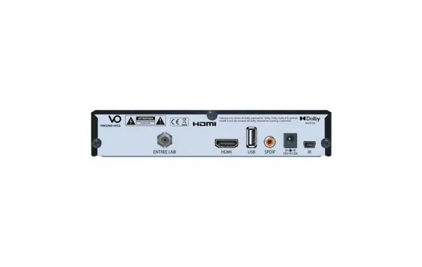 CGV E-SAT4K – Récepteur satellite FRANSAT 4K UHD