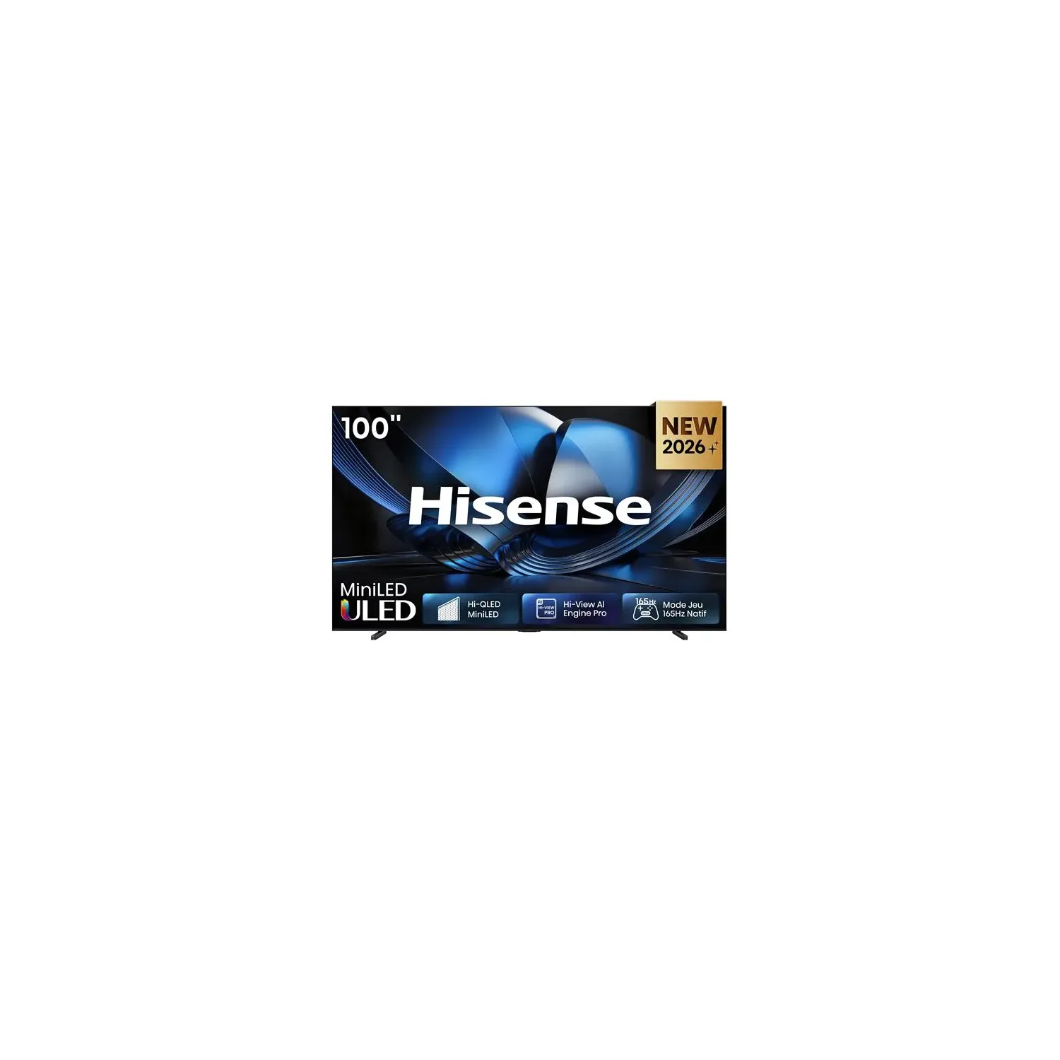 Hisense 100U7QTUK MiniLED 144 Hz Smart TV AI avec libre modèle 2025 - vue 9