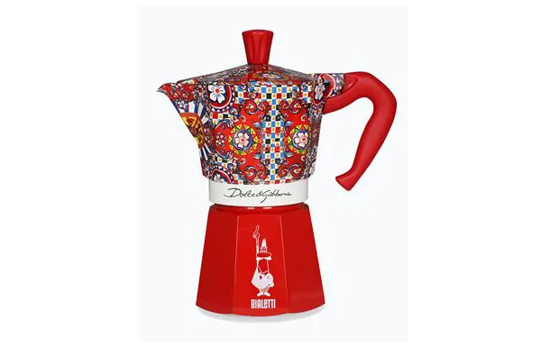 BIALETTI Cafetière Moka Dolce & Gabbana 6 Tasses