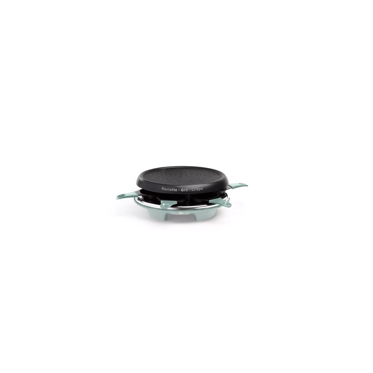 Tefal Raclette Colormania 6 poêlons 3 en 1 Raclette Plancha Crêpier RE1513F0 - vue 3