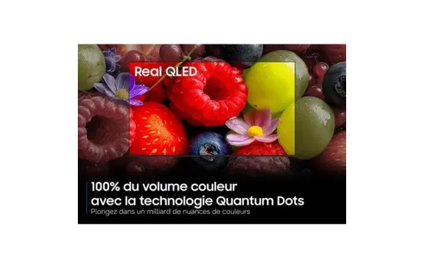 Samsung TV QLED 40" FHD – Couleurs vives & Smart TV