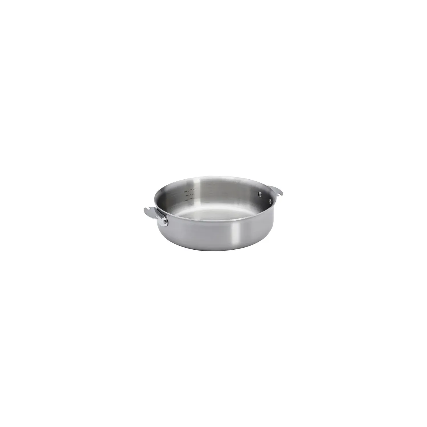 Sauteuse droite tout inox Alchimy Loqy sans manche 24 cm De Buyer - vue 4
