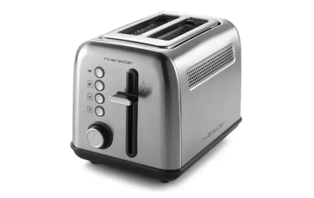 RIVIERA & BAR Grille-pain 2 fentes Inox QGP220