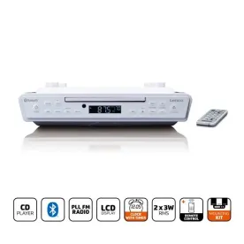 LENCO KCR-150WH – Radio CD Bluetooth sous meuble