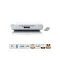 LENCO KCR-150WH – Radio CD Bluetooth sous meuble