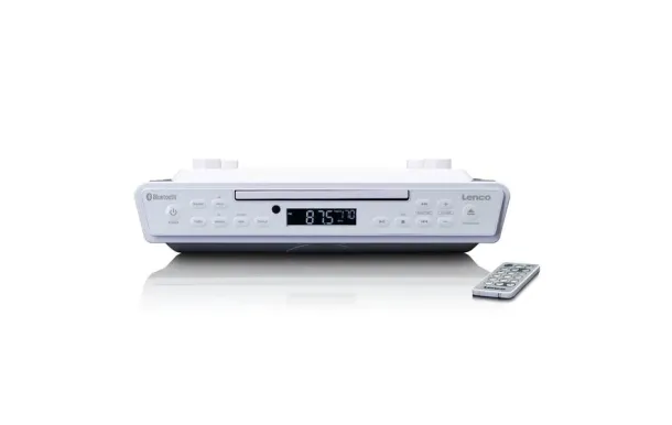 LENCO KCR-150WH – Radio CD Bluetooth sous meuble