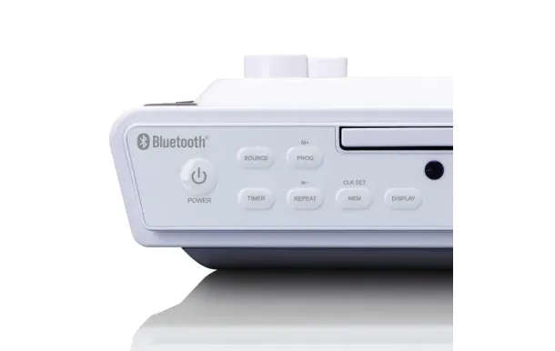 LENCO KCR-150WH – Radio CD Bluetooth sous meuble