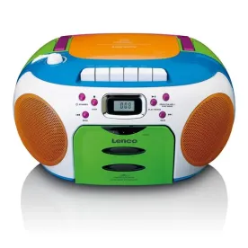 LENCO SCD-971 Radio CD Cassette Enfant Multicolore