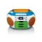 LENCO SCD-971 Radio CD Cassette Enfant Multicolore
