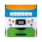 LENCO SCD-971 Radio CD Cassette Enfant Multicolore