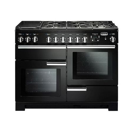 Cuisinière FALCON Professional + 110 Deluxe Noir/Chrome - PDL110DFGB/C