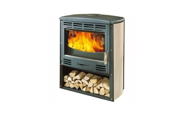 Poêle à bois GODIN Grand Bois à clapet 368102R pas cher