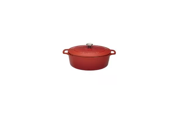 cocottes fonte CHASSEUR Daubière 31 cm Rubis Sublime ovale ronde ceramique pas cher