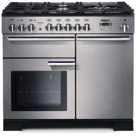 Cuisinière FALCON Professional + 100 Deluxe Mixte Inox/Chrome - PDL100DFSS/C