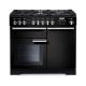 Cuisinière FALCON Professional + 100 Deluxe Mixte Noire/Chrome - PDL100DFGB/C