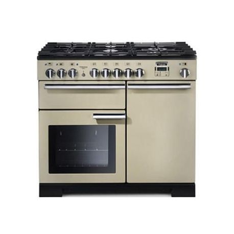 Cuisinière FALCON Professional + 100 Deluxe Mixte Crème/Chrome - PDL100DFCR/C