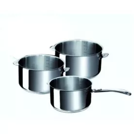  BEKA Série de 3 casseroles 16 à 20 cm + poignée Evolution casserole serie de casseroles inox pas cher avis
