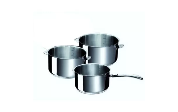  BEKA Série de 3 casseroles 16 à 20 cm + poignée Evolution casserole serie de casseroles inox pas cher avis