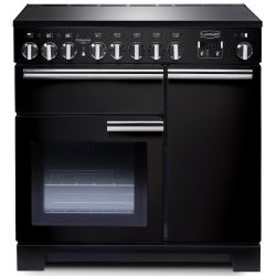 Cuisinière FALCON Professional Deluxe 90 Induction Noire/Chrome - PDL90EIGB/C