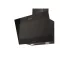 INDESIT Hotte décorative 60 cm noir et verre IHVP66LMK INDESIT Hotte décorative 60 cm noir et verre IHVP66LMK