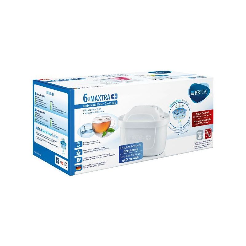 BRITA Pack de 6 cartouches Maxtra+