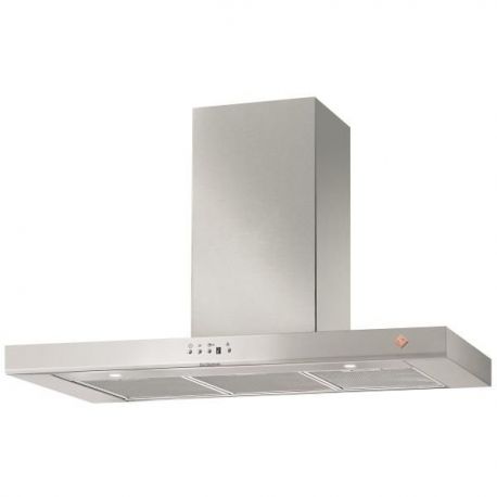 DE DIETRICH Hotte décorative inox Largeur 90 cm DHB7931X