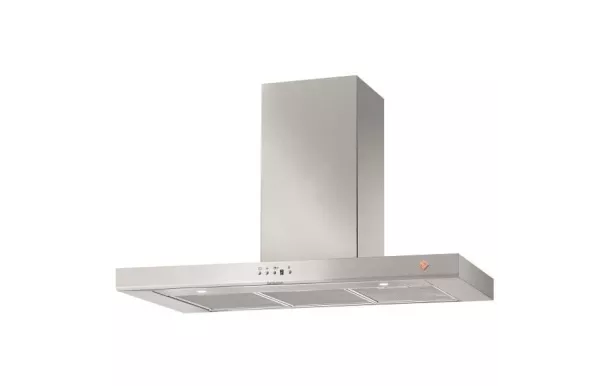 DE DIETRICH Hotte décorative inox Largeur 90 cm DHB7931X