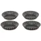 TEFAL Lot de 4 moules à tartelettes 11 cm - Success