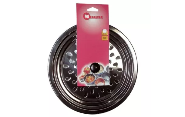 METALTEX Couvercle anti gras inox d12a25