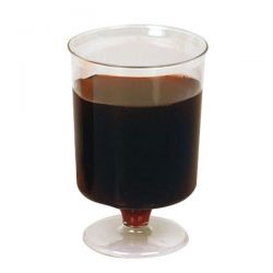 PUBLI EMBAL Lot de 10 Verres à pied cristal 16 cl