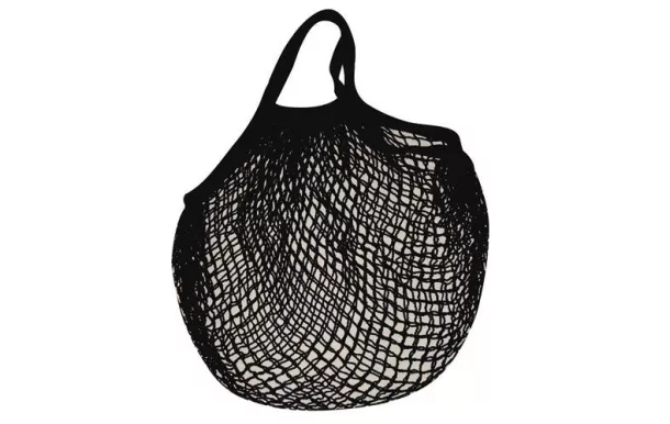 SIDEBAG FILET COTON NOIR 40x40 CM [-]