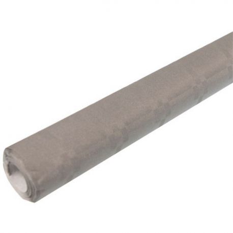 PUBLI EMBAL Nappe en papier Gris - Rouleau de 6 m x 1,20 m